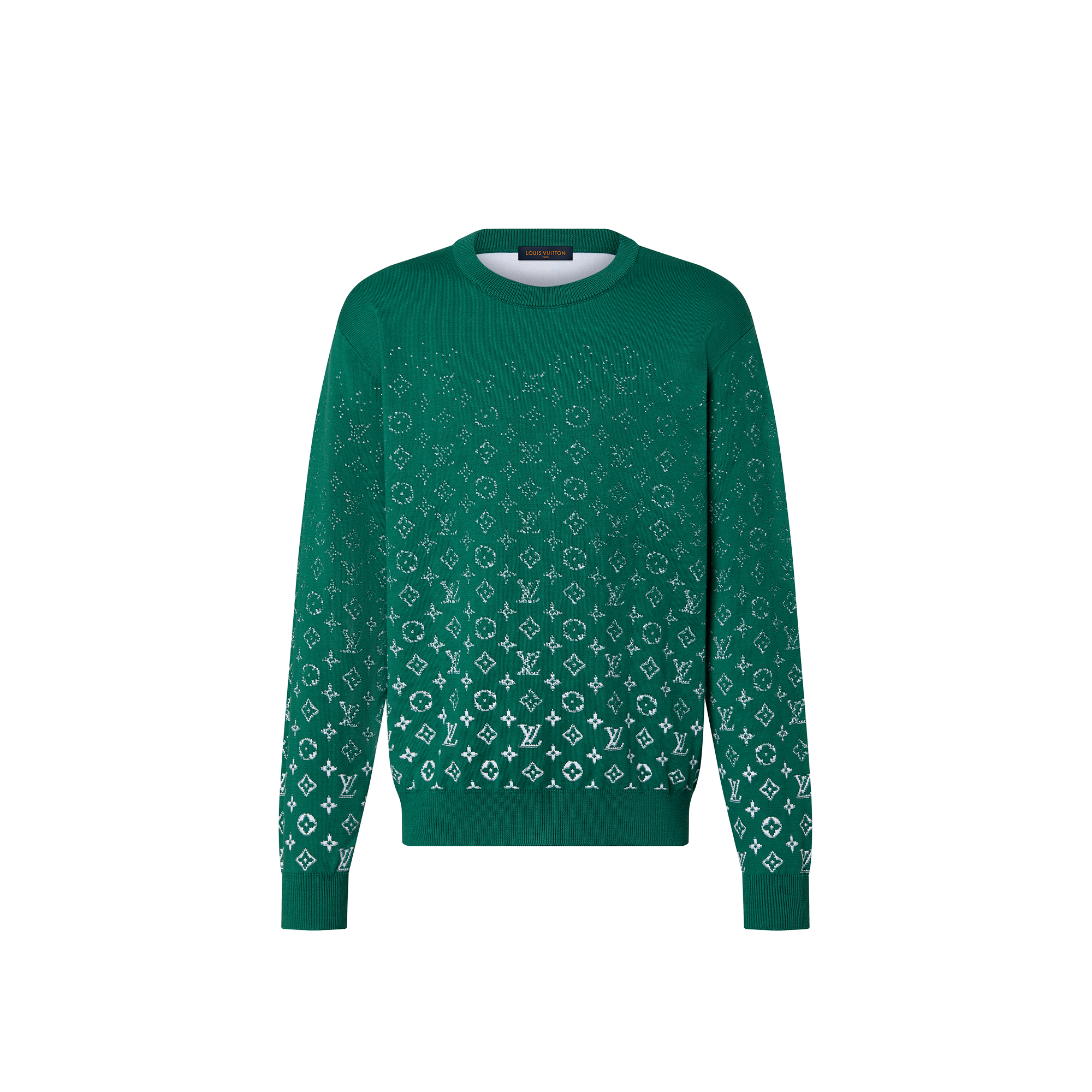 Monogram Gradient Cotton Crewneck - Ready-to-Wear | LOUIS VUITTON